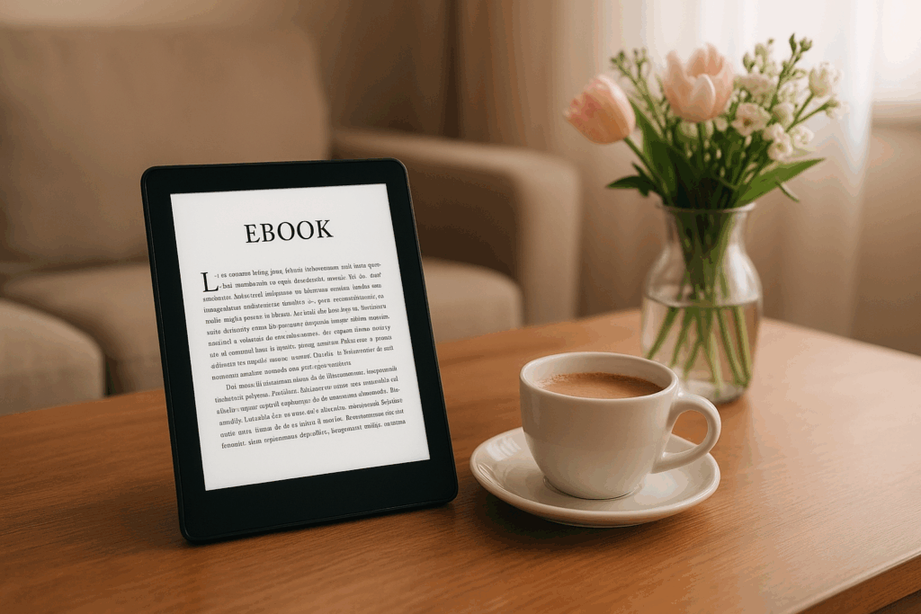 Ebook in home